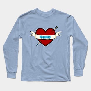 Traditional, Retro tattoo inspired Design That You Can Personalize Long Sleeve T-Shirt